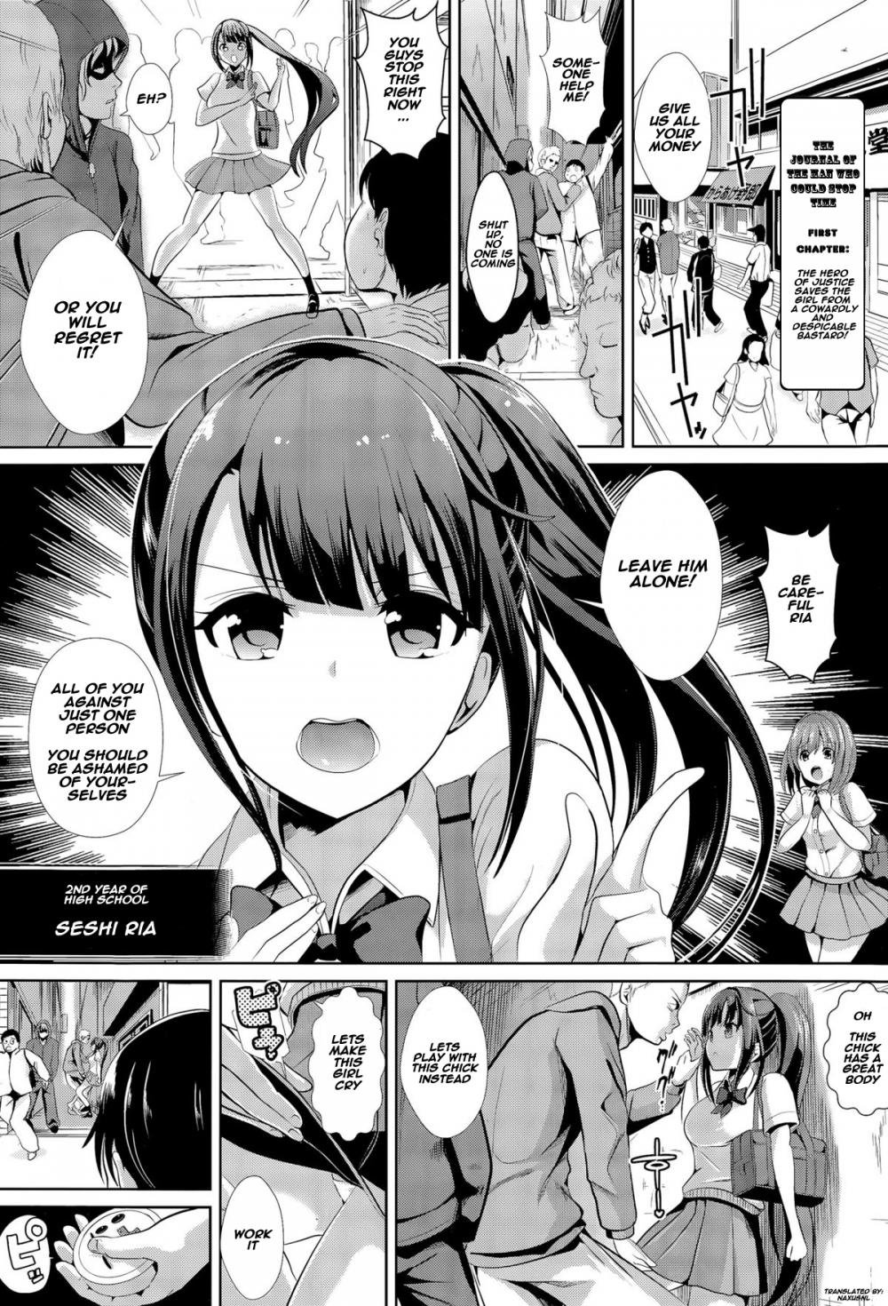 Hentai Manga Comic-The journal of the man who could stop time-Read-1